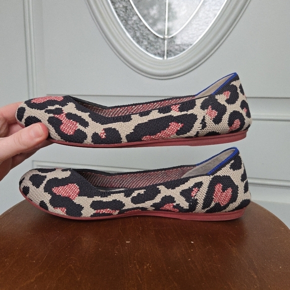 Rothy's The Flat Red Cat Flats Retired - Picture 8 of 9